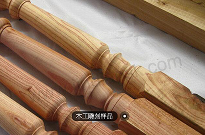 圆柱雕刻样